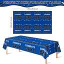 5 x OHOME Graduation Decorations 2026 - Class of 2026 - Plastic Blue Tablecloth for Graduation Party Decorations - Class of 2026 Decorations Party Favors Supplies Banner,2 Pack