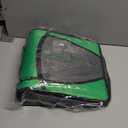 Case-it Mighty Zip Tab School Zipper Binder | 3-Inch O-Rings, 600-Sheet Capacity, 5-Subject Expanding File Folder, Multiple Pockets & Storage Organizer, Shoulder Strap | D-146 Canopy Green