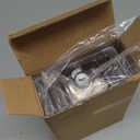 Universal Thermostat Lock Box with Key,Clear Large Thermostat Cover for Thermostat on Wall,Thermostat Guard Fits Thermostats 6.3 x 4.4 x 2 inches or Smaller