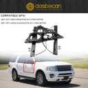 Dasbecan Front Passenger Side Power Window Regulator with Motor and Panel Compatible with Ford Expedition Lincoln Navigator 2007-2017 Right Side with 2-Pin Plug Replaces 748-598 7L1Z7823200B