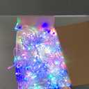 JXLEDAYY Christmas Lights Super Long 1280 LED 131 FT LED String Lights with 240 Drops Plug in 8 Modes Christmas Decoration for Holiday Wedding Party Bedroom Garden Patio Outdoor Indoor (Multicolor)