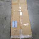 Fluted 7 Drawers Dresser for Bedroom, Modern Chest of Drawers with Metal Handles, Wood Storage Dresser with Deep Drawers for Living Room, Hallway (White & Oak)