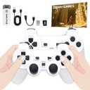 Retro Gaming Console Stick  Plug & Play Video Game Stick with 20,000+ Classic Games, 20+ Emulators, 4K HDMI Output, 2.4GHz Wireless Controllers, Retro Game System for TV (M2 64G 20000GAMES)