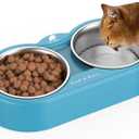 Outdoor Heated Dog & Cat Bowl - Smart Thermal-Dish for Pets, Provides Drinkable Water & Food in Winter (116 OZ)