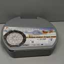 Snow-Chains Auto Fixing 1 Min Quick Fit Easy Installation Tire-Chains, Gifts for Safety, Portable Reusable Universal Emergency Tire Traction Chain for Passenger Car and SUV - Set of 2 (XM-130)