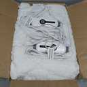 LaffyLo Electric Heated Blanket Full Size 72"84", Luxurious Breathable Flannel with 4 Heat Settings, 10-Hour Auto Shut-Off & Overheat Protection, for Bed & Couch, Cozy Gift - White