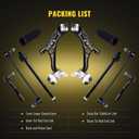 Suspension Kit Fit for 2017-2022 Ho-nda CR-V (No Hybrid), 10Pcs