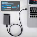 80Gbps 240W Charging 6 FT Cable for Thunderbolt 5, Dual 8K Display, 3X Faster Than TB4 for 16K Video Editors/3D Designers, Compatible with MacBook Pro/Air, eGPU/SSD