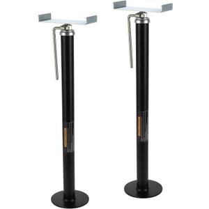 RV Slide Out Support Trailer Stabilizer Jacks, RV Camper Accessories for Travel Trailers - 15" to 26" - 5000 Lbs Each - Pack of 2