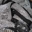 40% Silver Aluminum Shade Cloth 13x24 FT