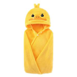 Hooded Baby Towels, Soft Toddler Bath Towel, Gifts for Boy and Girl (Yellow Duck)
