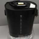 6L Humidifiers for Bedroom Large Room Home,Cool and Warm Humidifier for Baby and Plants Hot Mist Top Fill Desk Humidifier Oil Diffuser,Quiet,Auto Mode,360Nozzle-Midnight Black(2026 Upgraded)