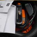 Armor All AA255W Wet/Dry Utility Vac 2.5 Gallon, 2.5-Gallon,120 Volts (AC), Orange/Black