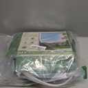 Window Screen Adjustable Magnetic Window Screen Replacement Max 39 x 59, DIY Fiberglass Mesh Window Screens for House Windows White Frame Grey Mesh