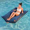 Big Joe Lagoon Lounger No Inflation Needed Pool Float, Lux Lagoon Lounger