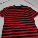 Zengjo Mens Striped Shirt Short Sleeve T-Shirts M