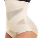 MOVWIN Shapewear for Women Tummy Control - Body Shaper Slimming (4-6, Beige)