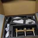 3 Handles Shower Faucet Set with Tub Spout Bathtub Shower Faucets Combo Set Shower System Complete Tub and Shower Trim Kit Shower Fixtures Brushed Nickel