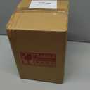 Glass Pitcher with Lid,1 Gallon Glass Water Pitcher Hot/Cold Water Jug, 128oz Juice and Iced Tea Beverage Carafe with Lid (Extra-Wide Mouth)