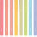 YISAN Highlighters Pastel No Bleed,Assorted Colors Bible Pens,Aesthetic,Soft Tip for Book,Journal,70948 (Vintage)