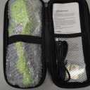 Cordless Electric Scissors: 4V Rechargeable Rotary Cardboard Cutter, 3000mAh Battery, with LED Light & Safety Lock, 2 Blades, Electric Box Cutter for Fabric Carpet Carton Plastic Leather Cloth (Green)