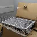 PawHut Metal Small Animal Cage, 5-Tiers Rolling Big Ferret Cage with Hammock, Removable Tray, for Chinchilla, Sugar Glider, White