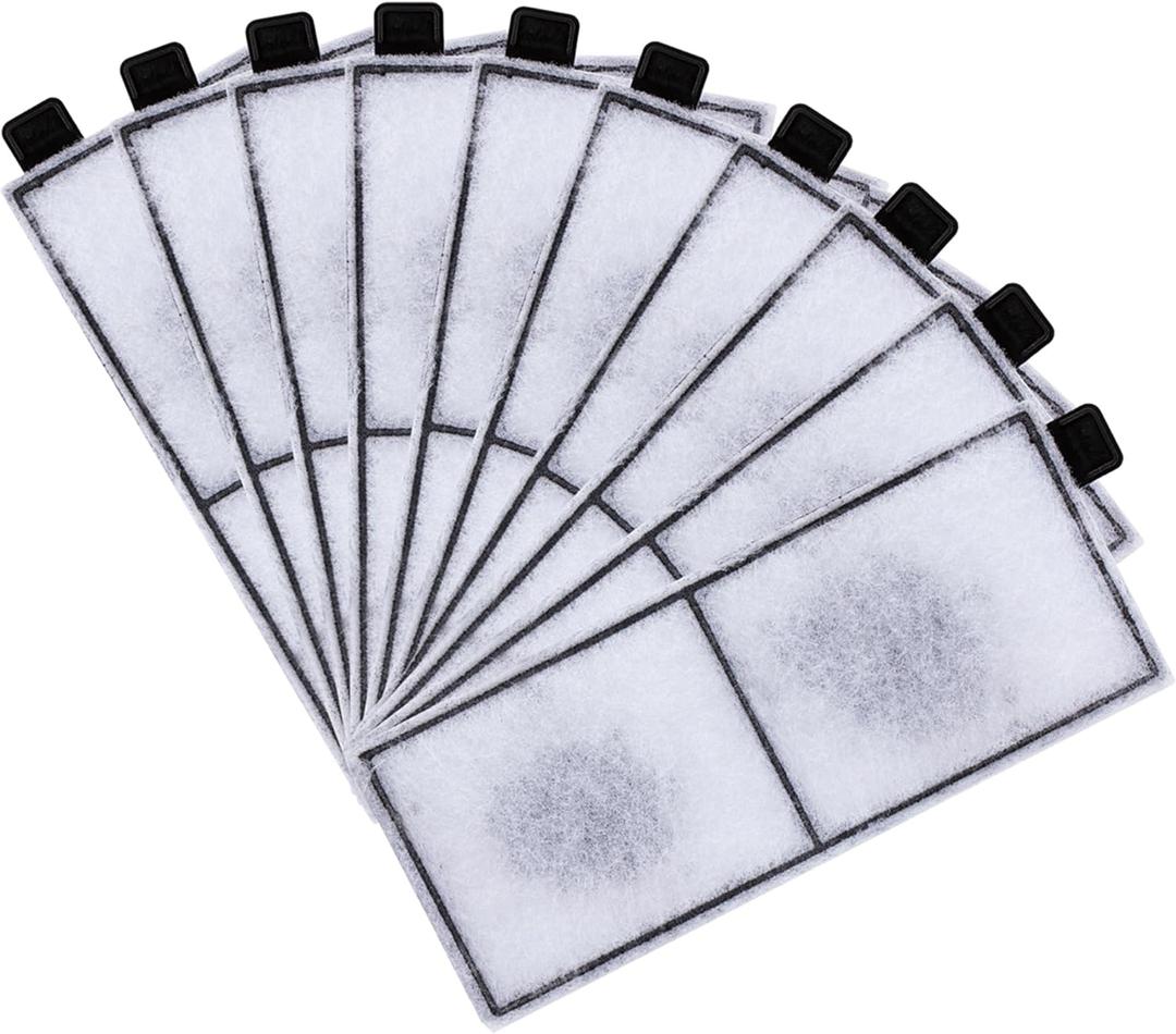hygger 10-Pack Replacement Aquarium Carbon Filter Cartridges for HG-959 Filter