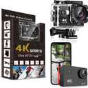 Pro Xtreme 4K Action Camera - Ultra HD Waterproof Camera Video Camera with Wi-Fi, 170 Wide Angle Lens, Image Stabilization, Multiple Mounting Options - Perfect Underwater Camera Snorkeling