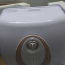 Electric Tank Water Heater-8 Gallon Under Sink Instant Hot Water for RV, Camper, Kitchen, Food Truck, 120V 1500W, Dusty Rose, Wall or Floor Mounted