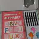 TIME X Magic Grooved Writing Practice Books, Reusable 3D Groove Handwriting Practice Workbooks for Kids Ages 3-8, Large Preschool Writing Books with Disappearing Ink for Kids 5-7 (Practice 6-Books)