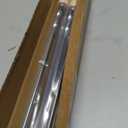 12 Pack Kabob Skewers BBQ Barbecue Skewers Stainless Steel Sticks 22 Inch Heavy Duty Large Wide Reusable with Nonslip Wooden Handle Ideal for Shish Kebab Chicken Shrimp and Vegetables