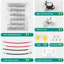 964P3 61927 Dryer Heating Element Kit for Speed Queen Alliance, Replacement Parts 56047 56179 61195 503404 503978 2304695 d510329p 2304695 ADE3SRGS173TW01 ADE3LRGS171TW01 ADE30RGS171TW01 etc.