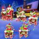 Grinch Christmas Yard Signs Stakes Outdoor Decorations 18in
