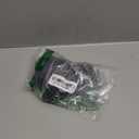 Sivio Weighted Eye Mask for Women & Men, Heatable and Freezable Weighted Eye Pillow with Silica Beads & Adjustable Strap, Soft Breathable Cotton Eye Cover for Sleeping Faster and Better, Black