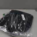 Fourluoo Halloween Hooded Cloak Medieval Renaissance Gothic Wizard Cape Scary Grim Reaper Cosplay Costume for Adult Unisex (Medium, Black)