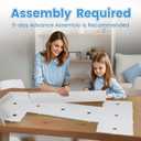 50 Marquee Numbers 4 Feet Tall: Large 50 Light Up Numbers for Party Cardboard Sign Foam Board Party Backdrop