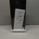 BAYKA Floating Shelves for Wall, Wall Mounted Rustic Wood Shelves for Bathroom, Bedroom, Living Room, Kitchen, Hanging Shelf for Books/Storage/Room Decor with 22lbs Capacity (Black, Set of 3, 15.7in) (A. Black - Universal Classic Style)