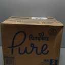 Pampers Pure Baby Diapers, Size 2 (12-18 lbs), 186, Up to 100% Leakproof, Premium Hypoallergenic Soft Diapers