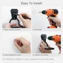 Housolution Bike Wall Mount with Fixed Hook, [2 Pack] Heavy Duty Bike Storage Rack, Bike Rack Vertical Stand for Garage - Easily Hang/Detach - with Screws Iron Bike Hanger Brackets