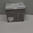 Makeup Fridge with LED Mirror - 4L Portable Cooler/Warmer, Black