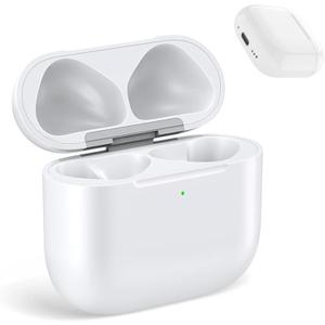 Wireless Charging Case Replacement Compatible with AirPods 4th Generation Charging, Air Pod 4th USB C Port Charging Case Only with Bluetooth Pairing Sync Button (No Airpod 4th) (‎for AirPod 4 USBC)