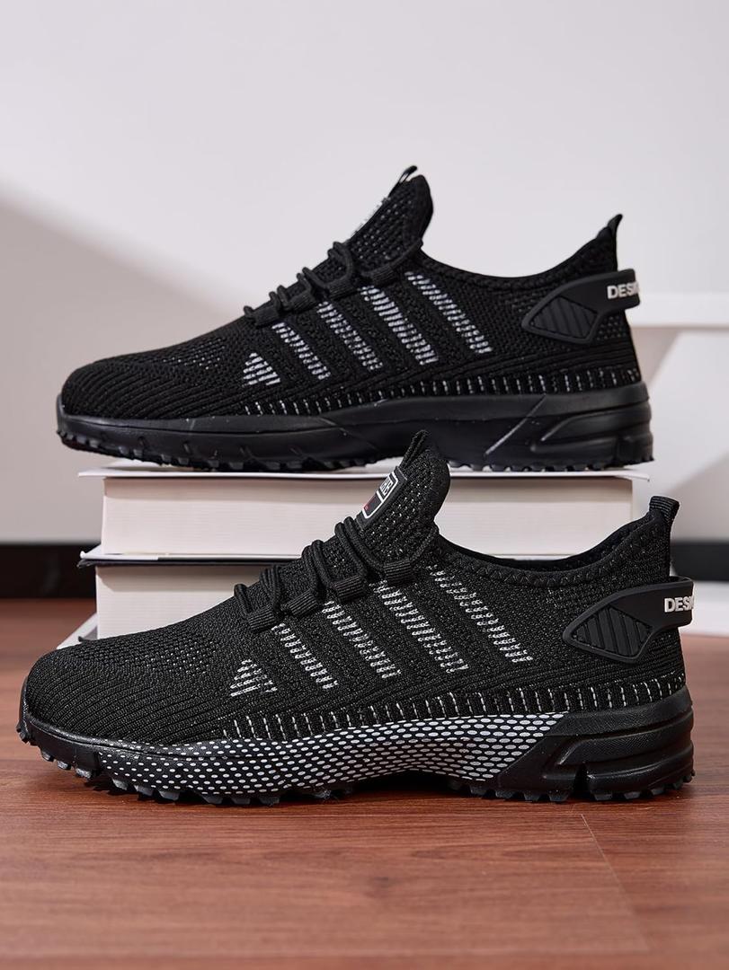 Men's Shoes Running Road Walking Sneakers Mesh Workout Shoes, 45