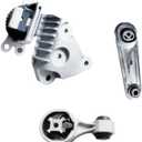 Engine Motor & Transmission Mount Kit - 3Pcs Compatible with Nissan Rogue/X-Trail 2014-2020 & Renault Koleos 2017-2019 L4 2.5L, Replaces OE A4367 A4366 A4364 9903 9858 9857