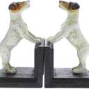 HomArt Cast Iron Jack Russel Bookends