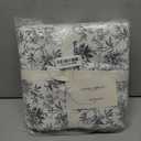 Laura Ashley - Flannel Sheets Twin Size, Anti-Pilling & Wrinkle Resistant Cotton, Touchably Soft for All-Season Comfort - Bed Sheets with Matching Pillowcase & Fitted Sheet (Faye Toile Black)