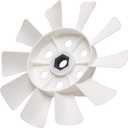 Replacement M809036 Transmission Cooling Fan Drive Fan Blade 10 Blade for John Deer-e L110 L111 L118 L120 L130 Lawn Mowers