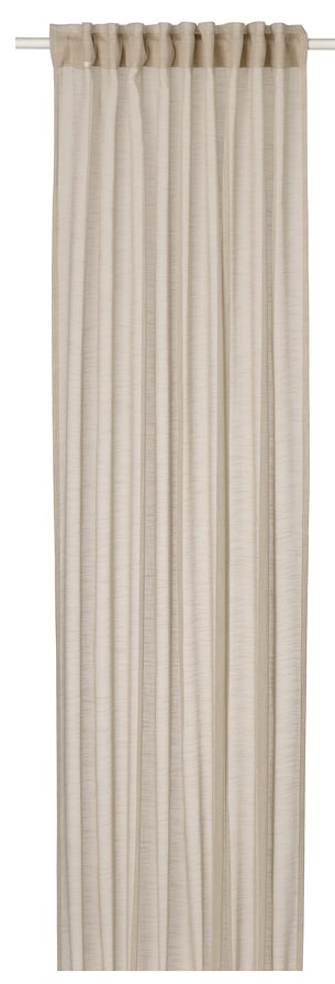Curtain Light Beige 1Pcs 88x52Inc