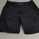 QPNGRP Men's 9" Inseam Stretch Waist Zipper Cargo Shorts with 6 Pockets (42, Iron Gray)