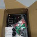 Marine Switch Panel, Haoguo 6 Gang Boat Electrical Panel with Breaker, IP67 Waterproof, Applicable to Boats Yachts Entertainment Boats