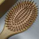 3PCS Bamboo Hair Brush Set,Natural Wooden Brush for Women, madam, Paddle Detangling Brush for Dry/Curly/Thick/Thin/Straight Hair